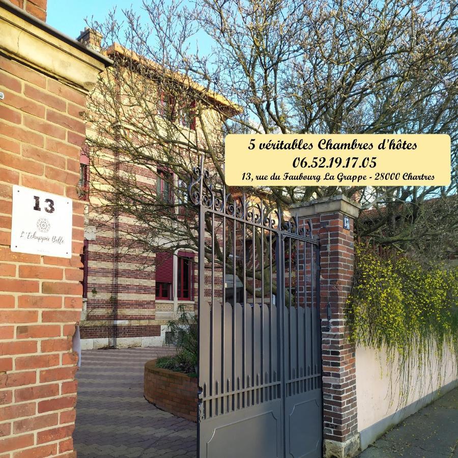 Bed and Breakfast L'Echappee Belle Chartres Exterior foto